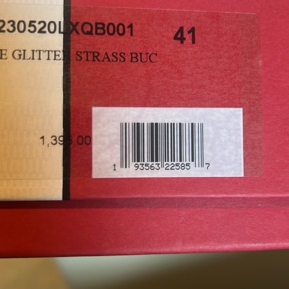 Brand New! Roger Vivier Viv' Skate Strass Buckle White Leather Sneakers EU 41 - Picture 13 of 14